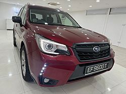 Subaru Forester 2.0XT Turbo 4WD Sunroof 2016 Red Rear Entertainment